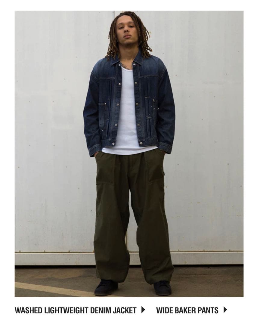 新品未使用 NEIGHBORHOOD 24SS WIDE BAKER PANTS