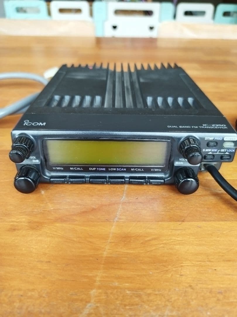 ICOM IC-2350JデュアルバンドFMトランシーバー ジャンク扱い