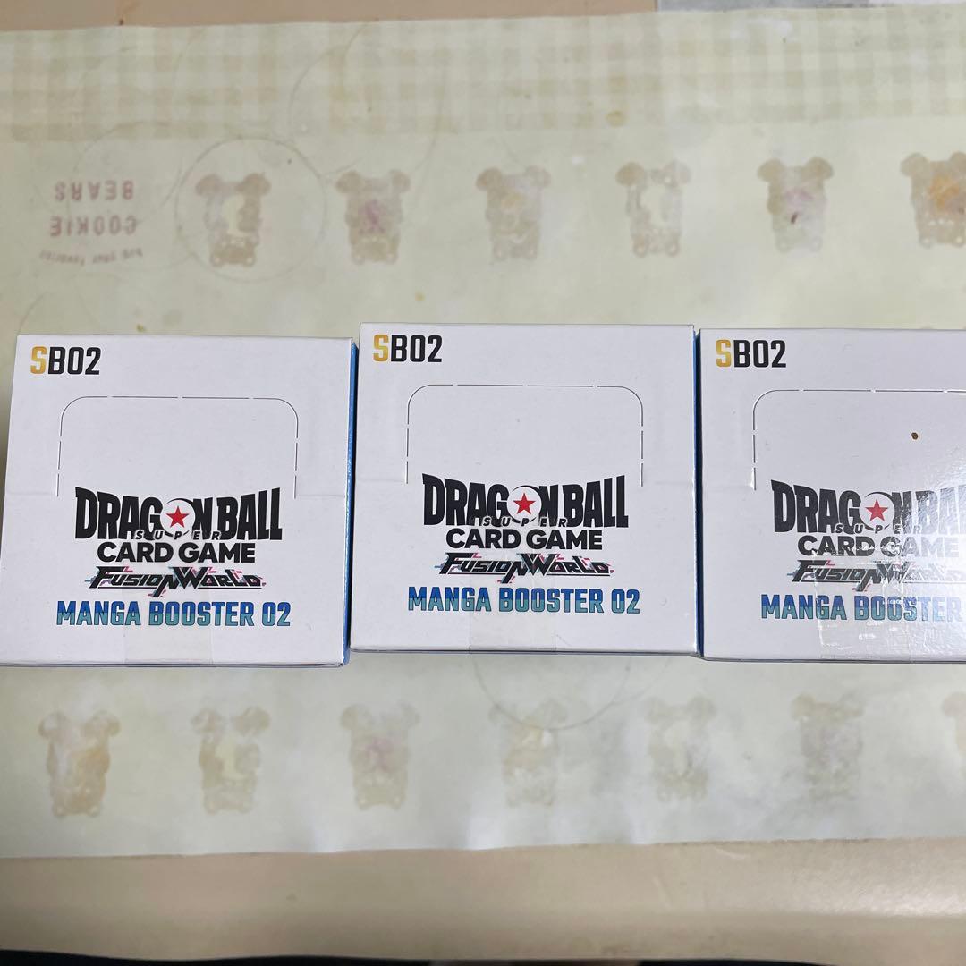 ドラゴンボールカードゲーム MANGA BOOSTER 02 3ボックスセット