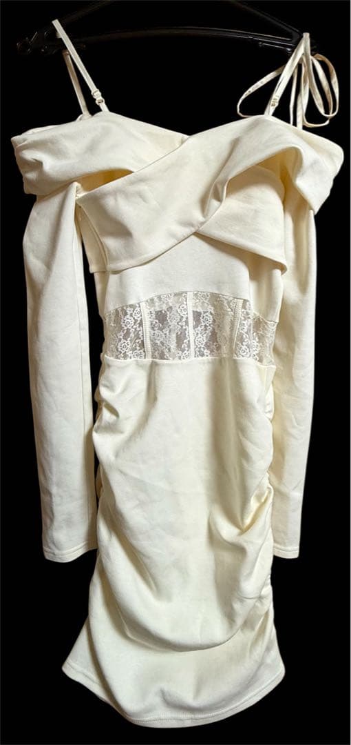 Darich ダーリッチ コルセットレースカットミニワンピース IVO FL