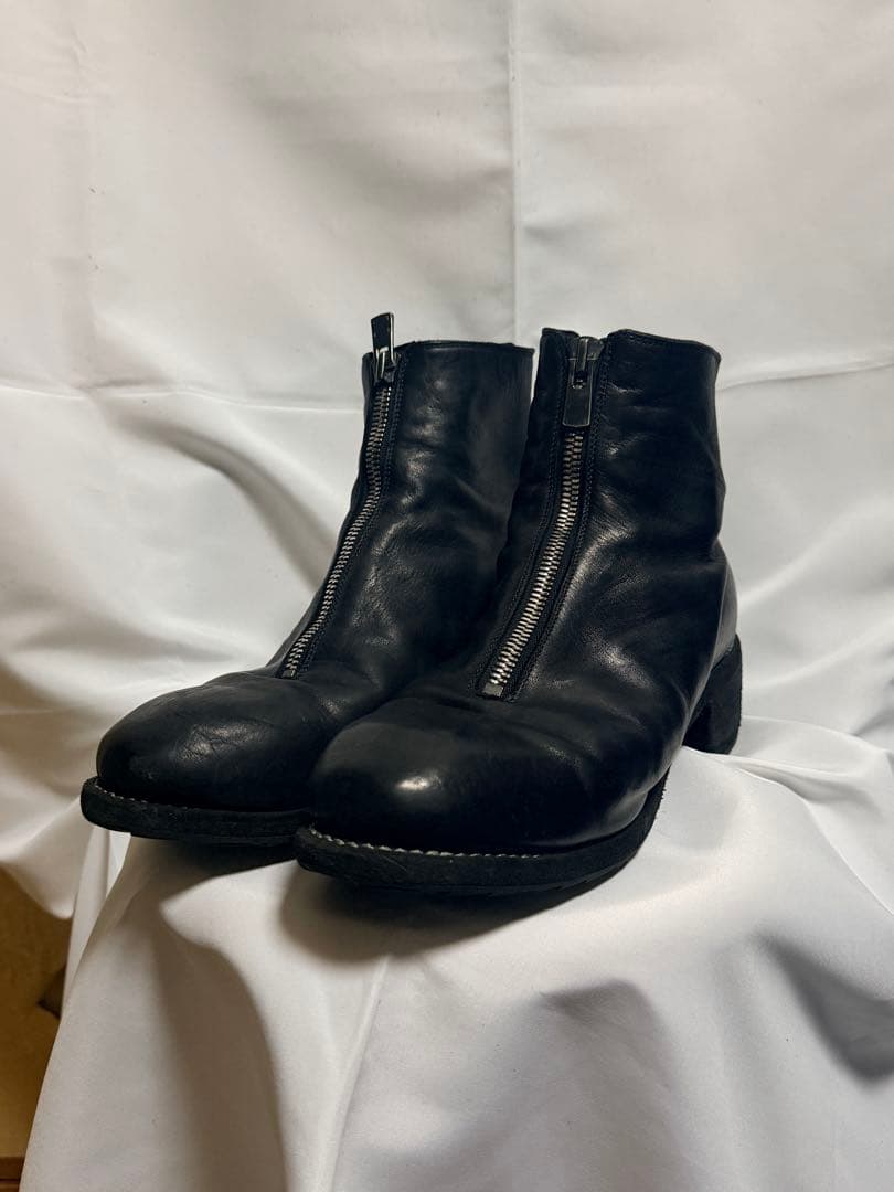 GUIDI グイディ PL1 フロントジップブーツ ホースレザー サイズ