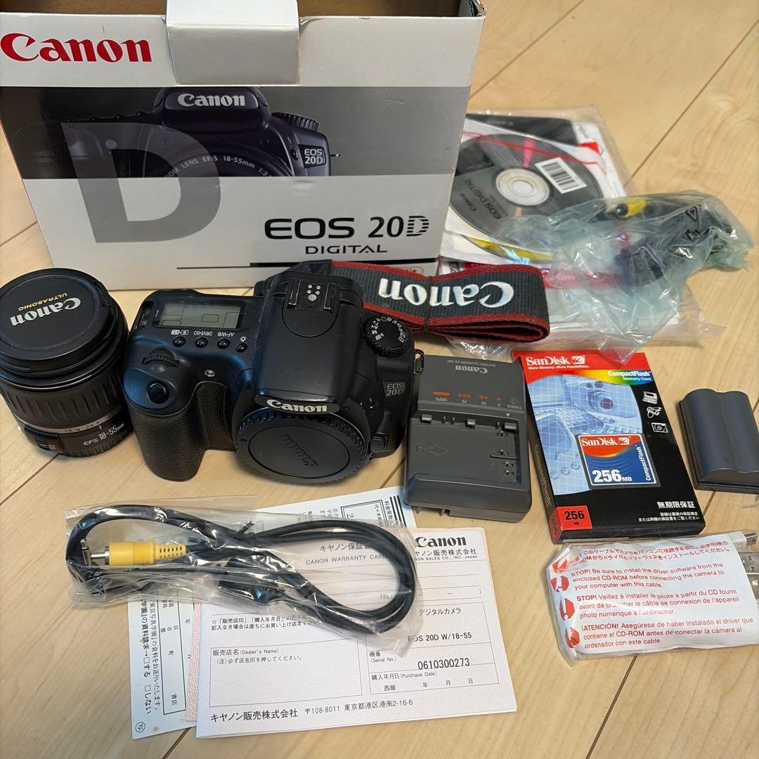 Canon EOS 20D デジタル一眼レフカメラ