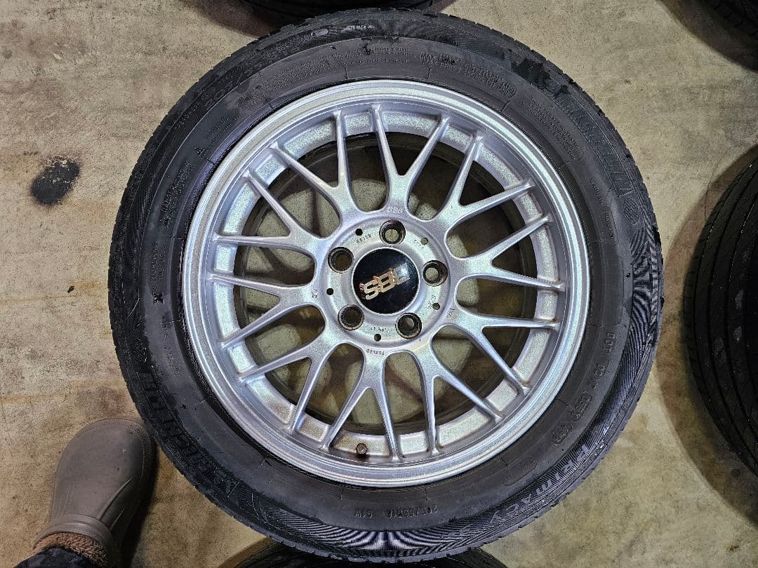BBS RG-F RG403 鍛造 16インチ 7J +48 pcd112
