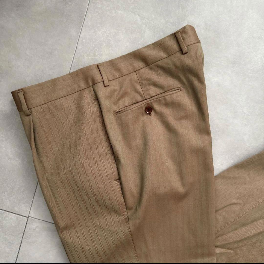 【2月6日までの掲載】 PILGRIM スーツ 定価11万 ブラウン メンズ