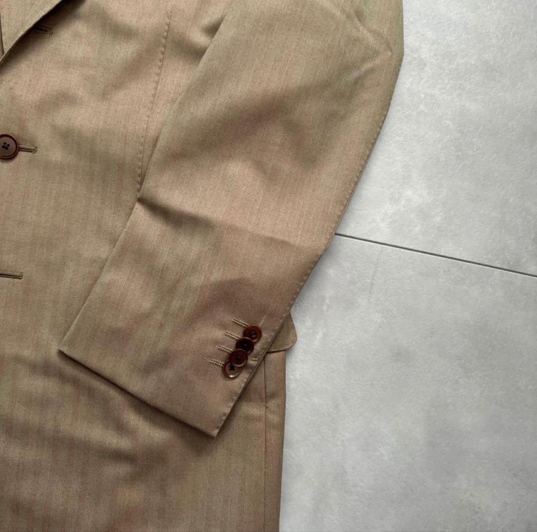 【2月6日までの掲載】 PILGRIM スーツ 定価11万 ブラウン メンズ