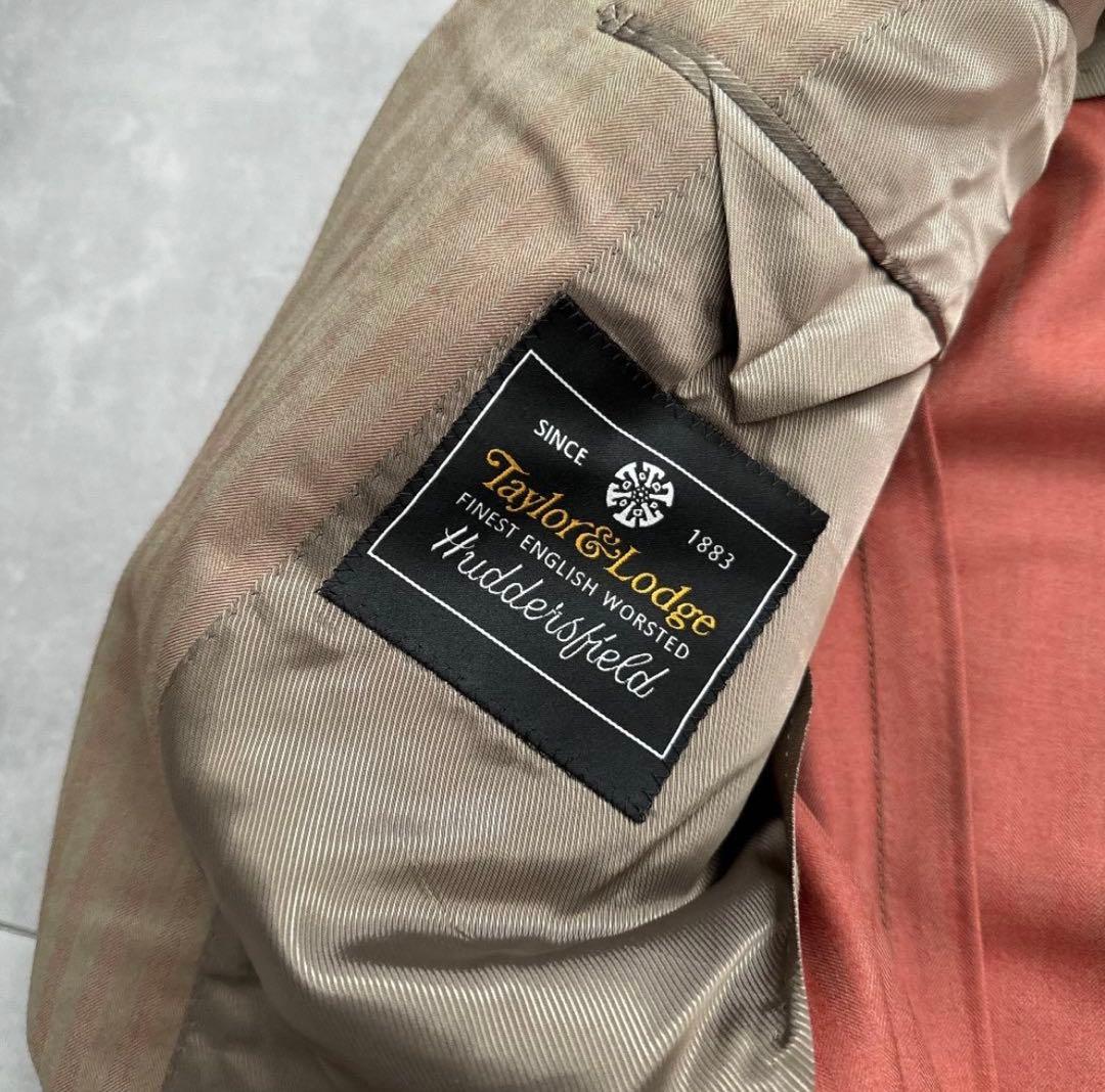 【2月6日までの掲載】 PILGRIM スーツ 定価11万 ブラウン メンズ