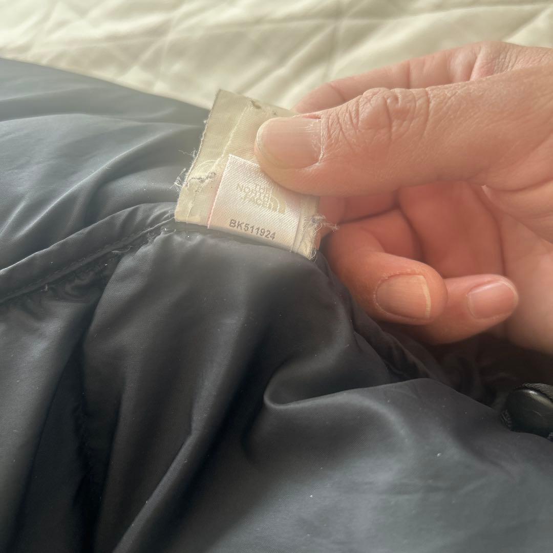 US企画　ノースフェイス　ヌプシダウンジャケット　メンズS ブラック