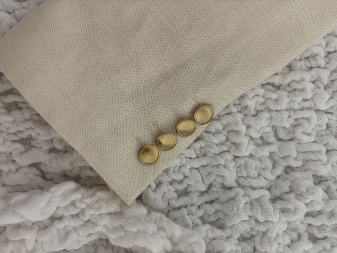 allureville アルアバイル　シャークスキンダブルブレストジャケット