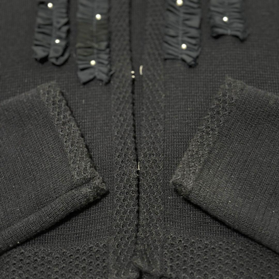 定価￼￼￼￼5万　極美品✨ポンポネットジュニア　総レースワンピース　紺色　160