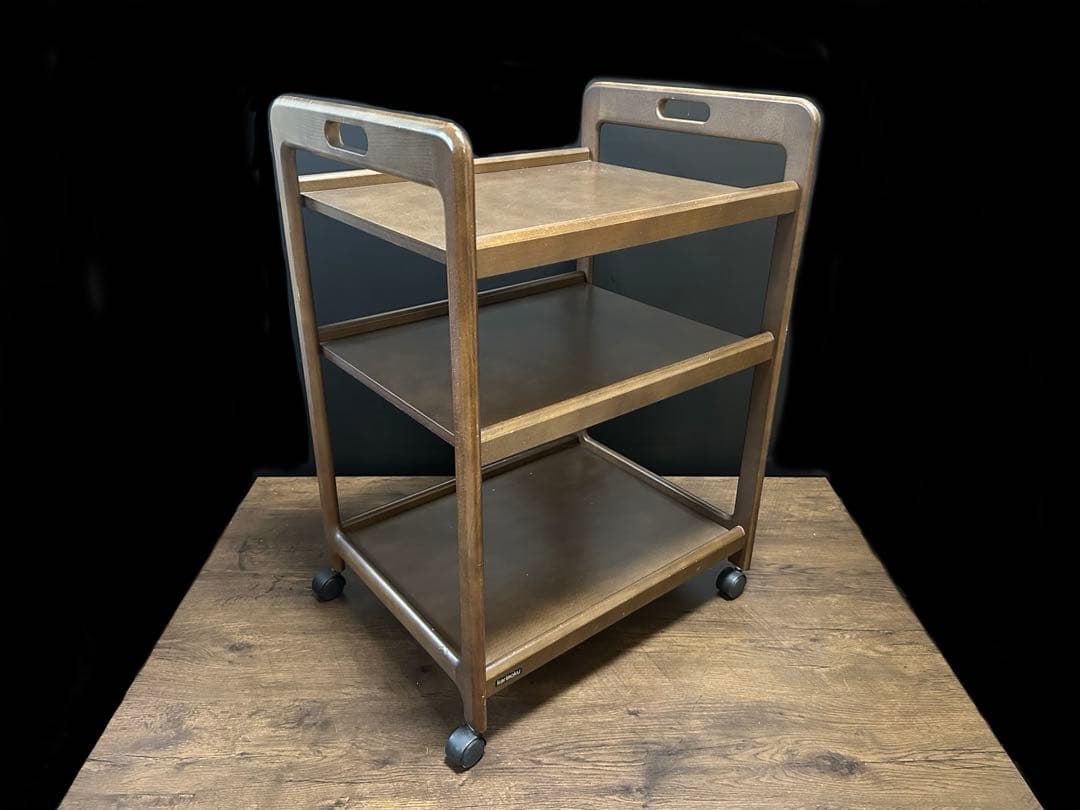 カリモク　ナチュラル　キッチンワゴン ティーワゴン