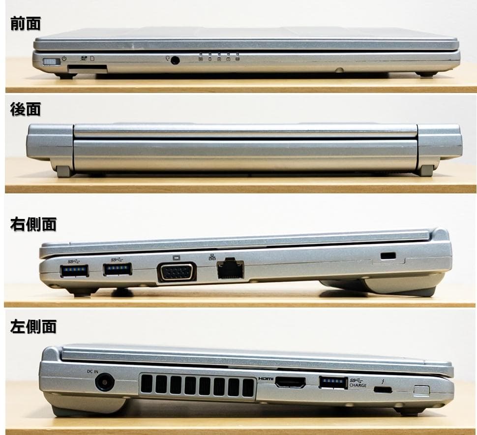 レッツノート 1145G7/8GB/SSD256GB/Office/軽量/66