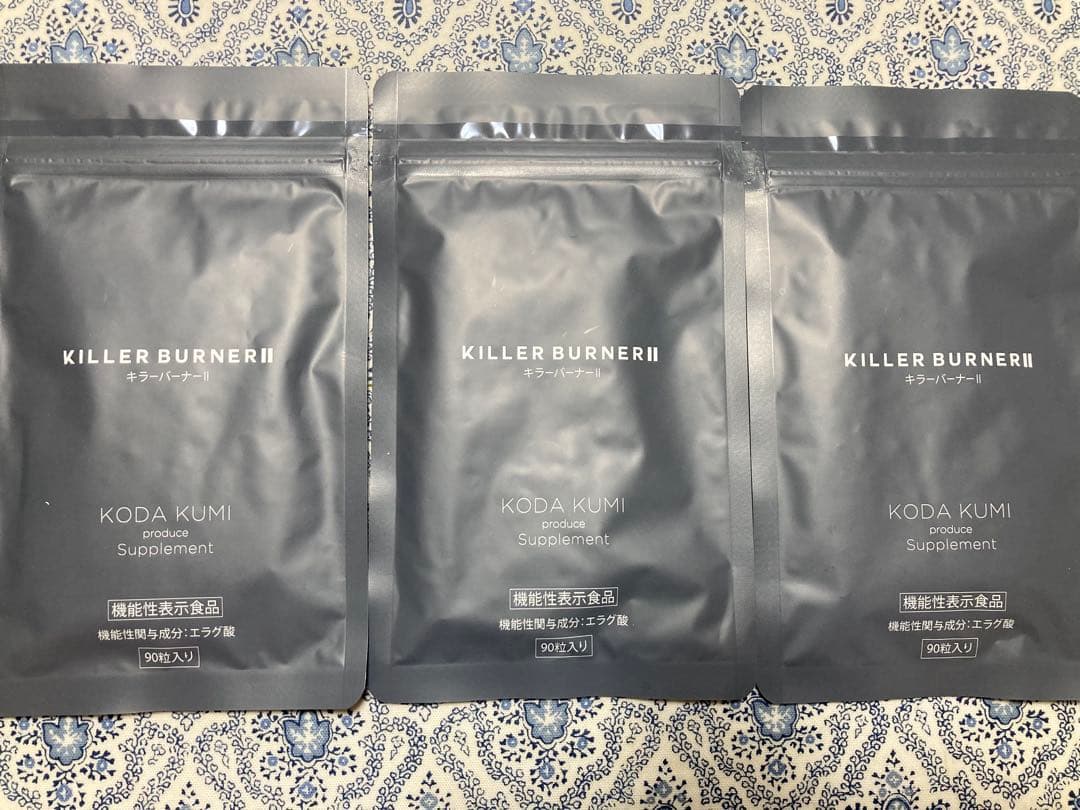 KILLER BURNERII KODA KUMI サプリメント　90粒× 3袋
