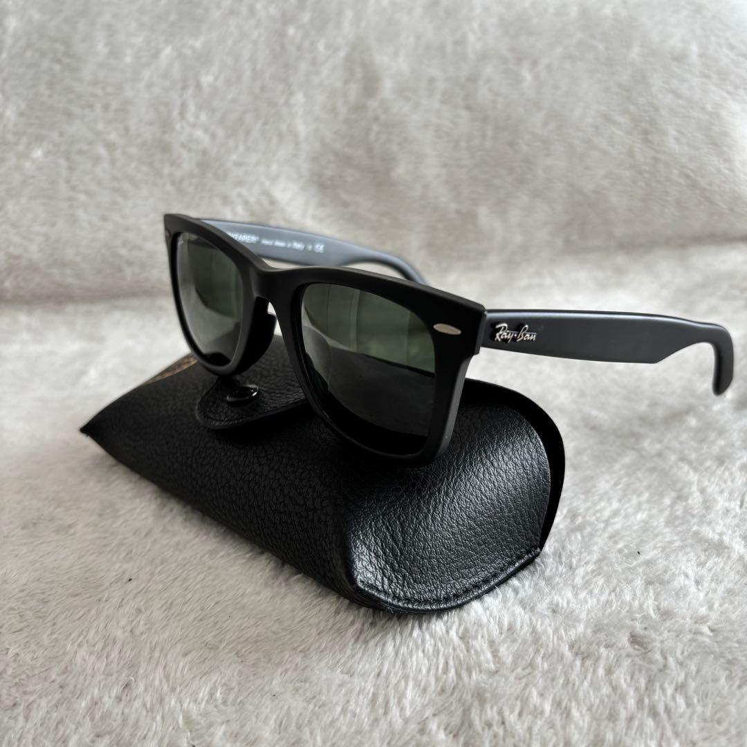 Ray-Ban レイバン RB2140-F 901-S ウェイファーラー 黒