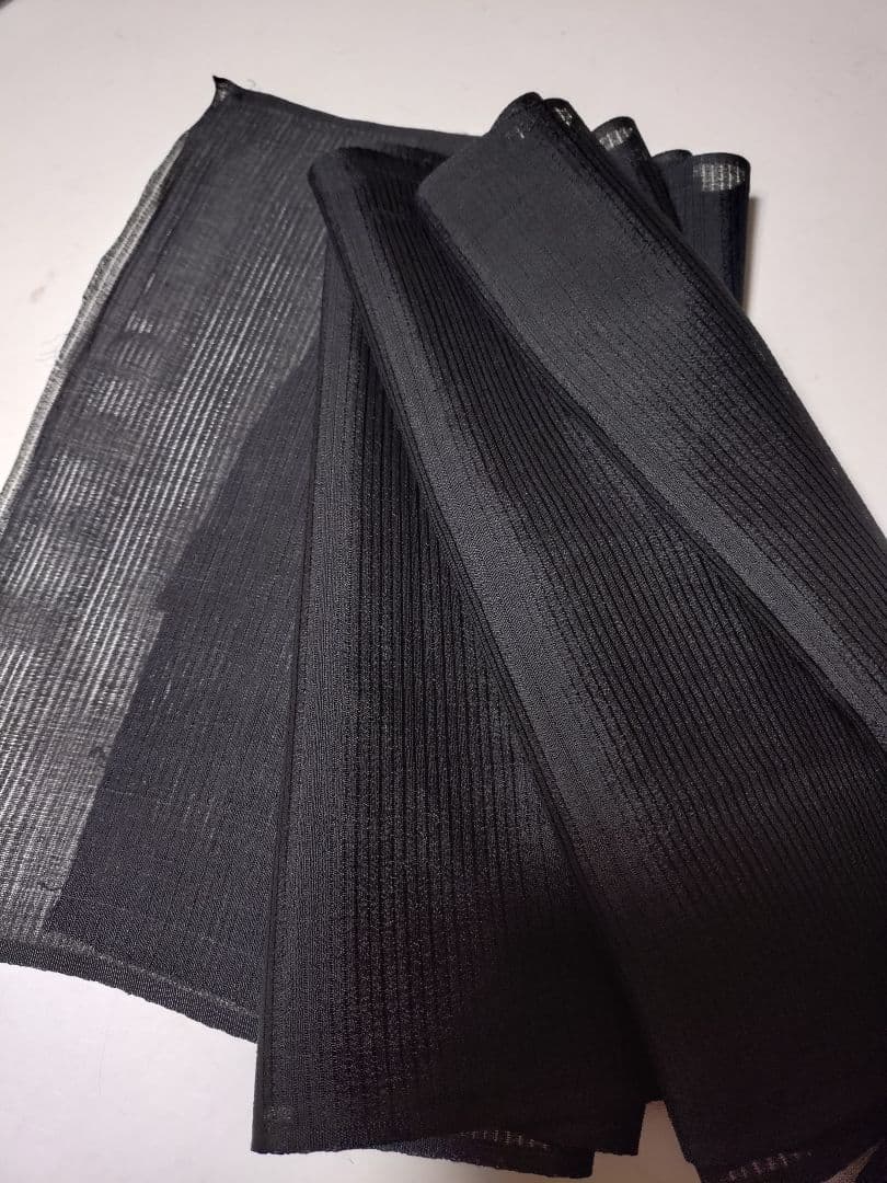 ぶ*ん様 【未使用正絹黒留袖】ロングワンピース4点セット　作家物　L〜LL