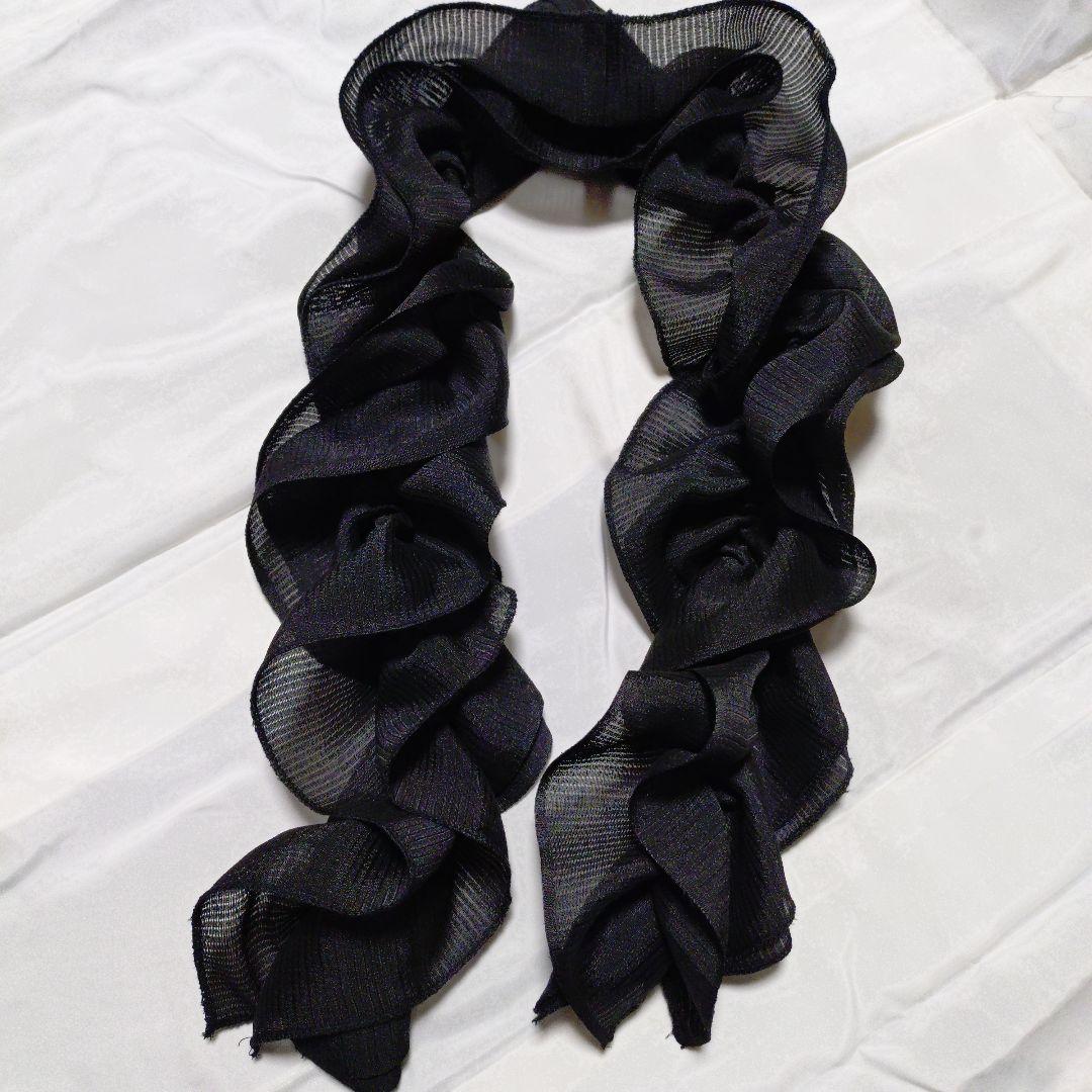 ぶ*ん様 【未使用正絹黒留袖】ロングワンピース4点セット　作家物　L〜LL