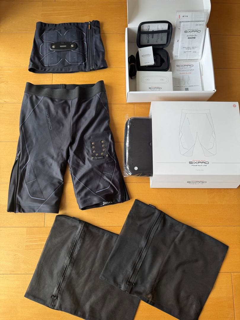 美品！SIXPADシックスパッドウエストパワースーツヒップ＆レッグレディース！