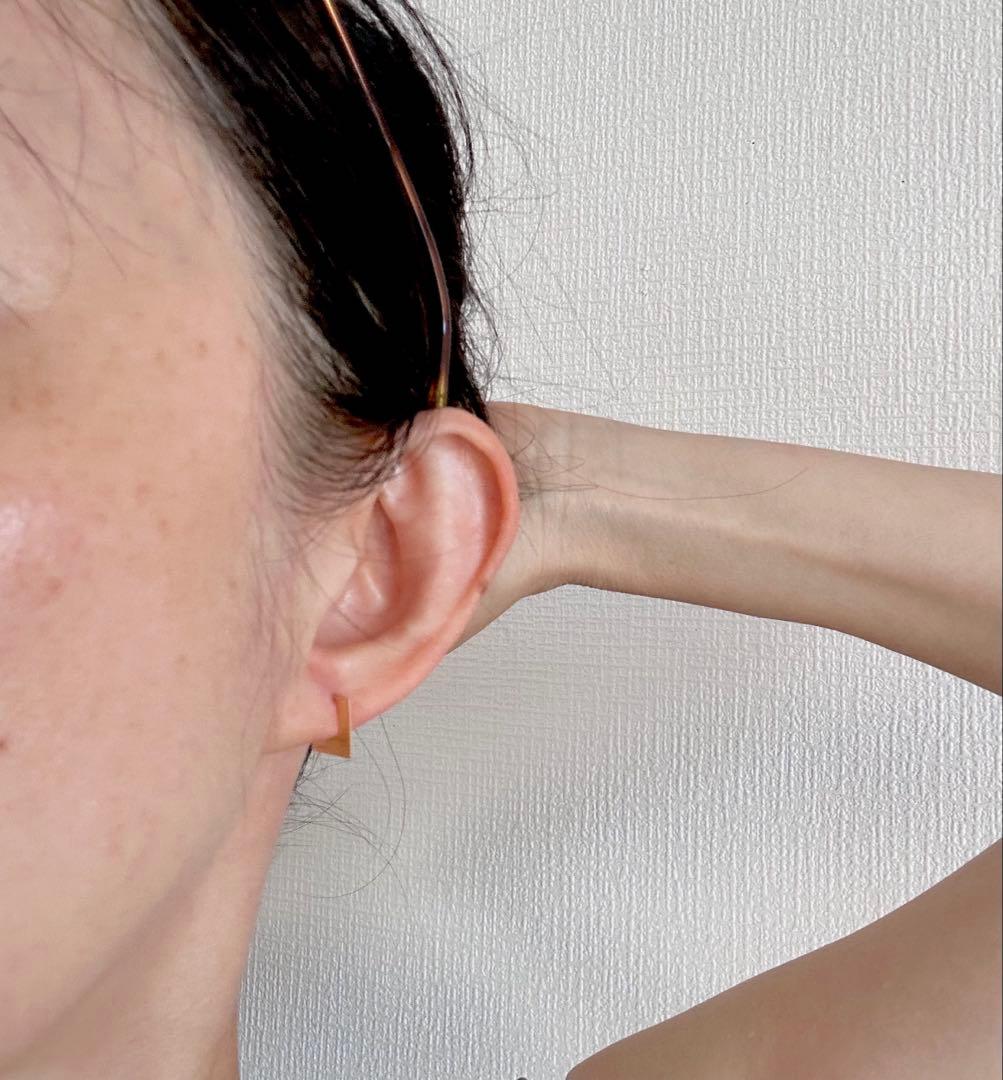 hirondelle 18k ピアス　片耳