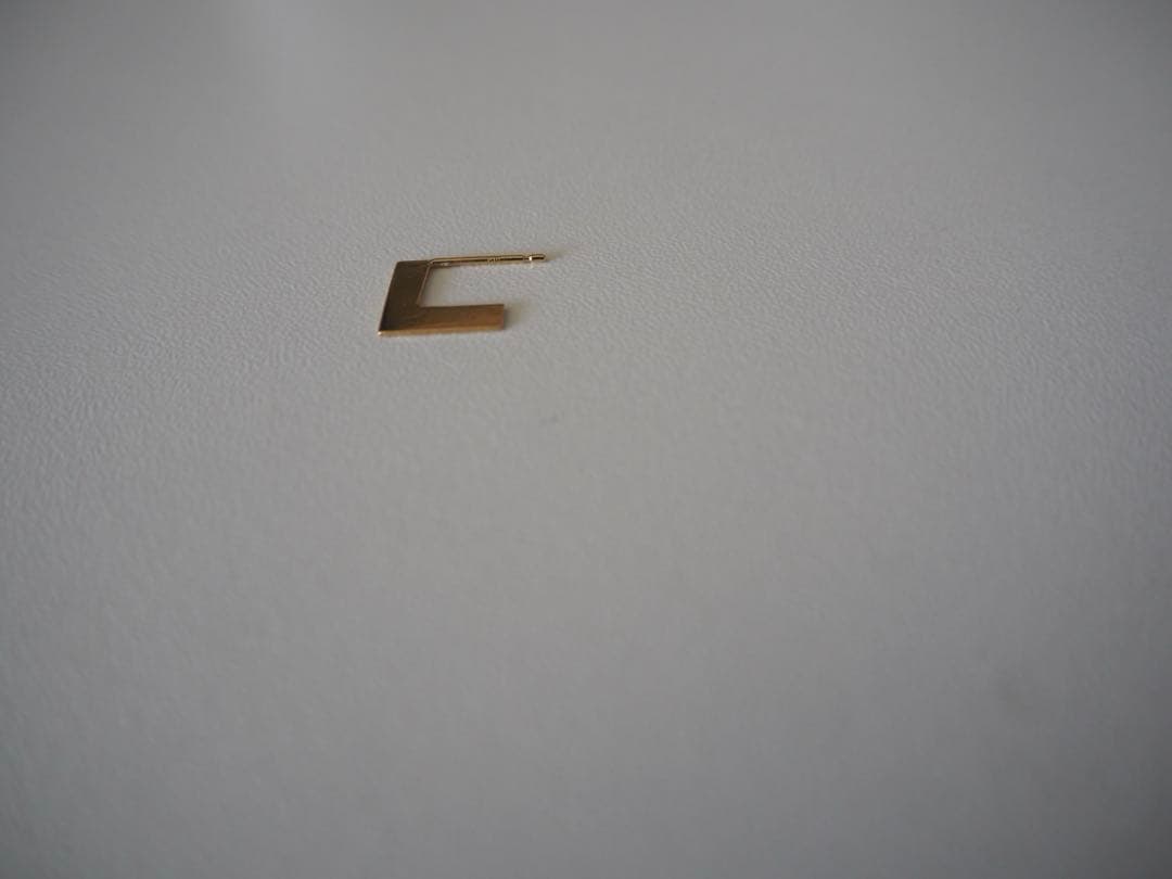 hirondelle 18k ピアス　片耳