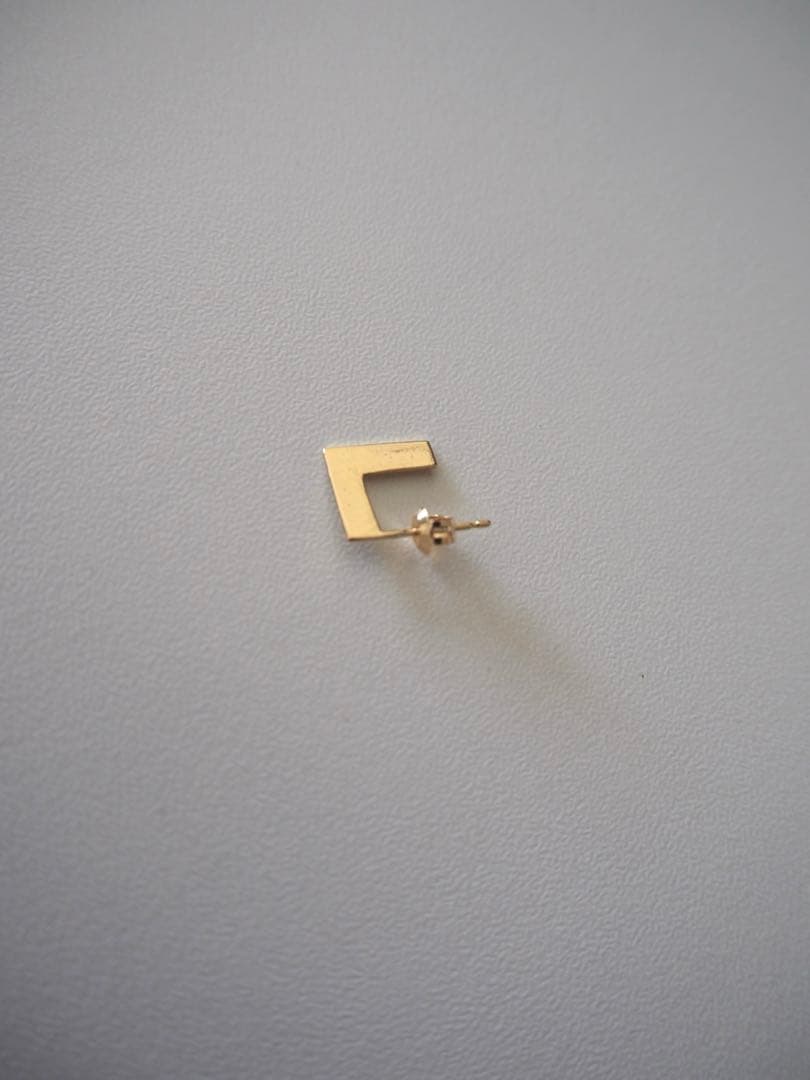 hirondelle 18k ピアス　片耳