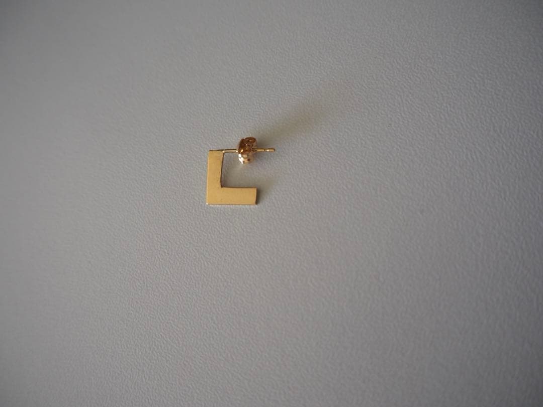 hirondelle 18k ピアス　片耳