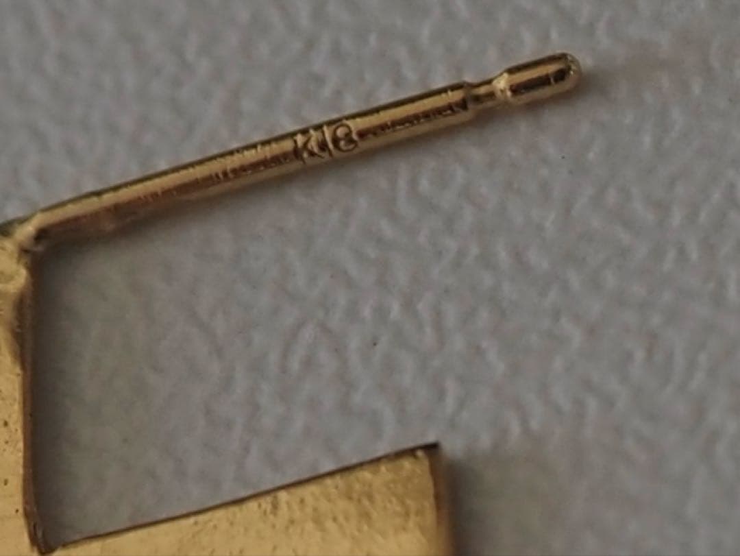 hirondelle 18k ピアス　片耳