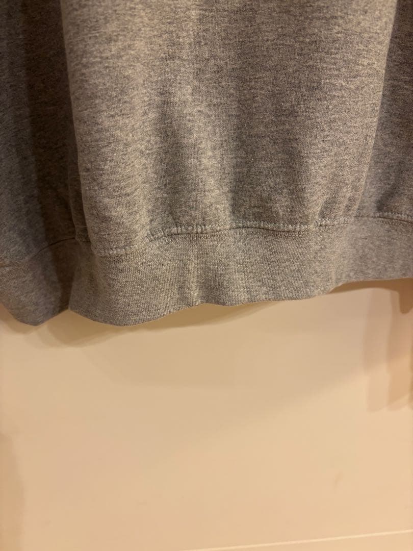 美品 WAKE MINNANO Logo Crewneck SW グレーXL