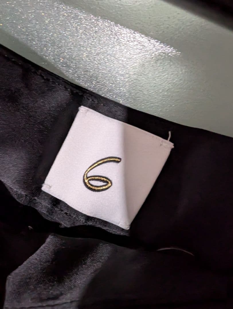 6 BEAUTY&YOUTH キュプラ ハーフパンツ 34size ブラック