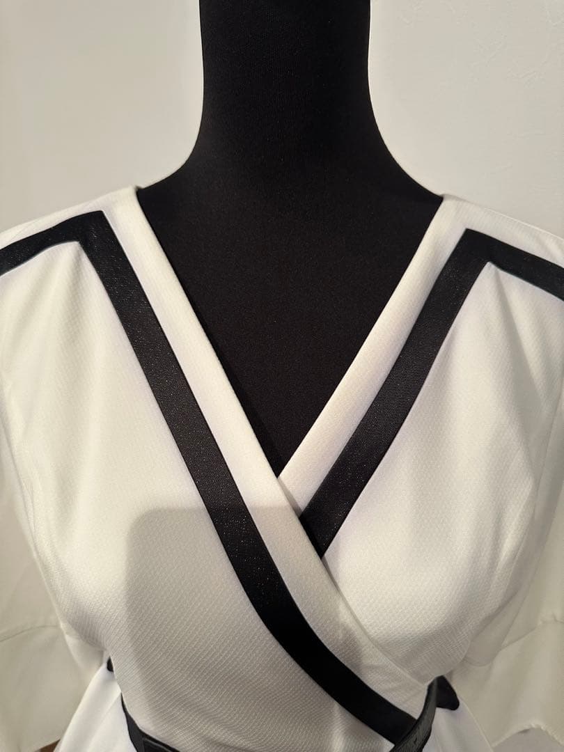 ソブレ☆フラワープリントペプラムドレス