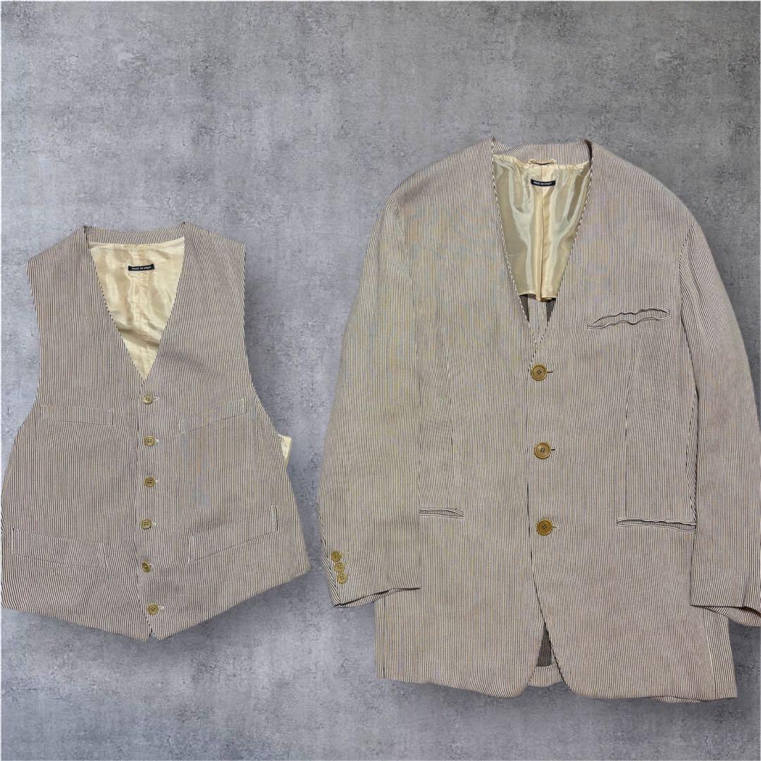 ジャケット・アウター 80s GIORGIO ARMANI archive jacket vest