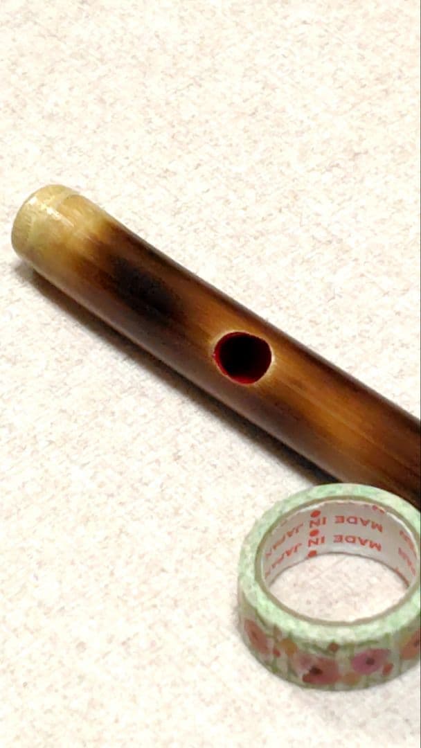 篠笛 六穴六本調子 炙り ㊻