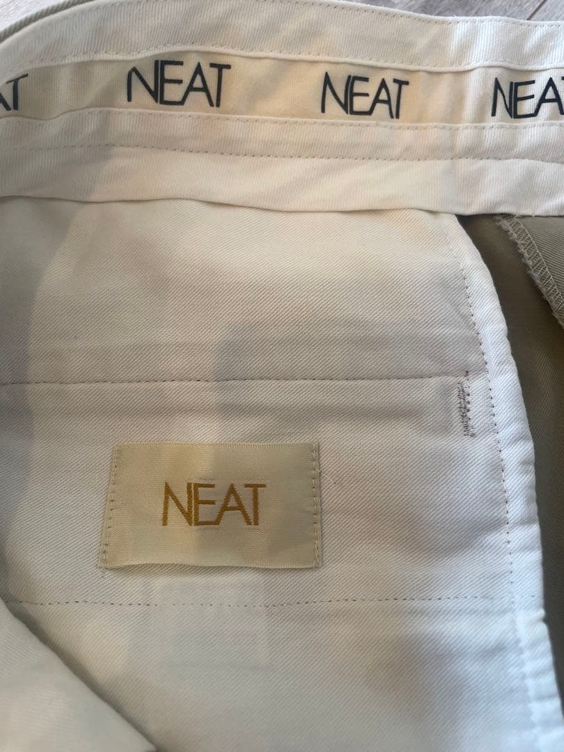 NEAT wide チノパン 46 ベージュ