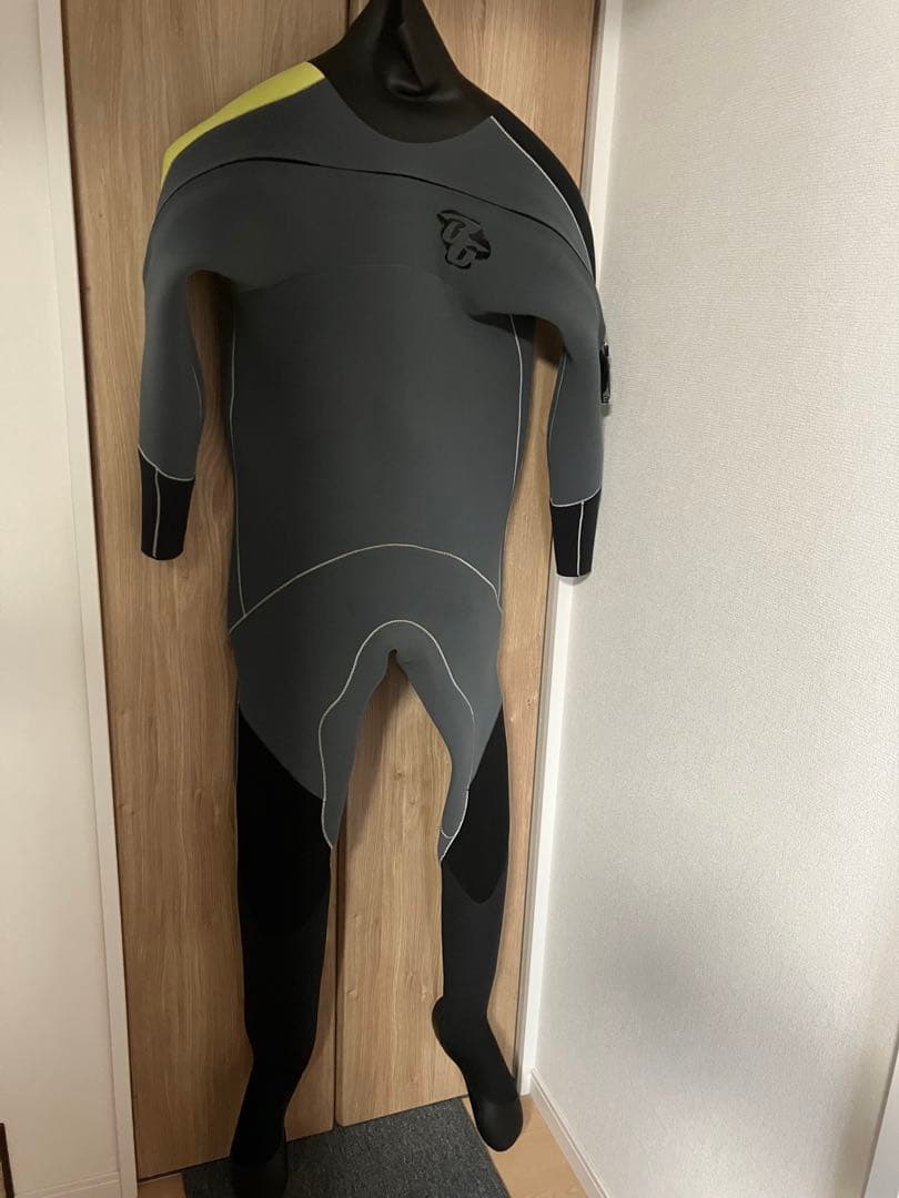 BGZ ドライスーツ　グレー/イエロー