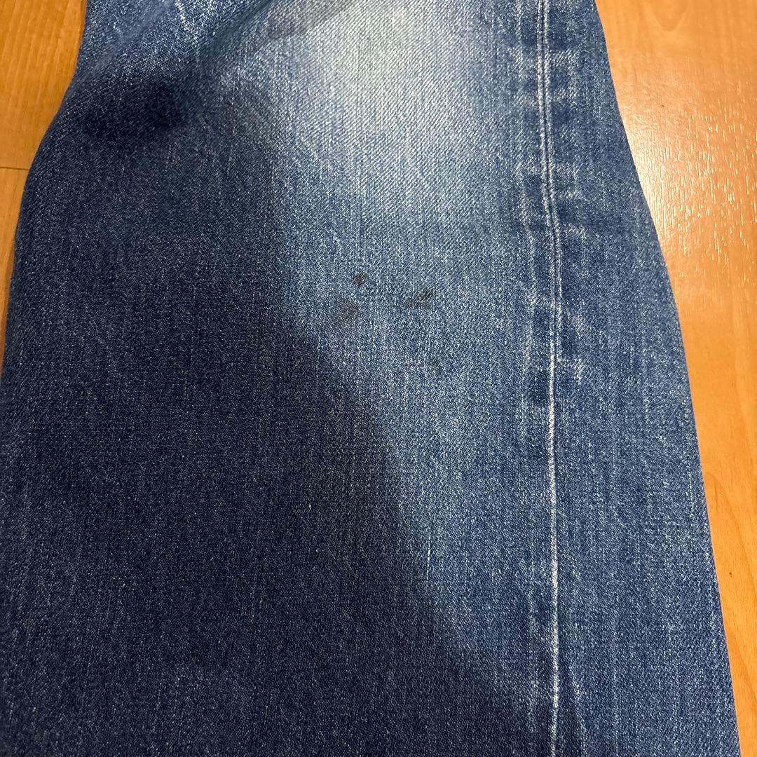 色落良ヴィンテージLEVI'S501赤耳実寸Ｗ34L27