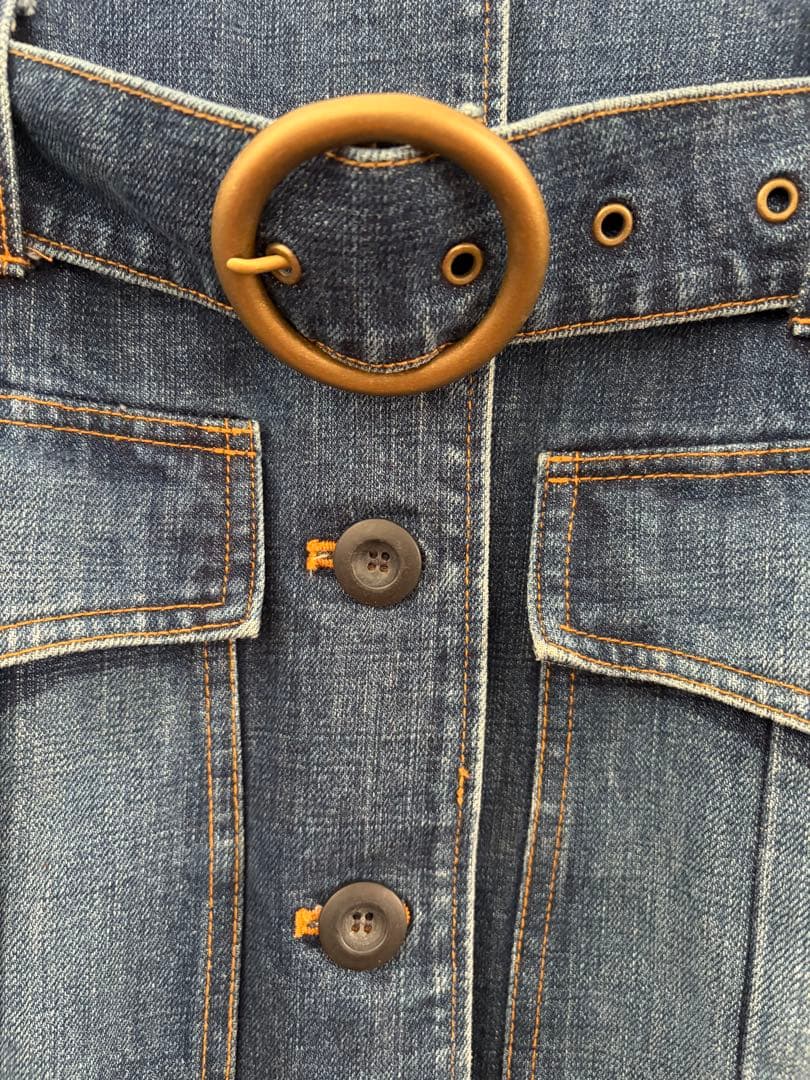 LGB ダークデニム トレンチコート