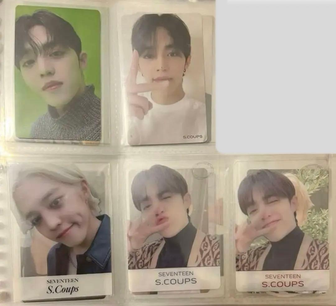 SEVENTEEN セブチ　トレカ　エスクプス 5枚