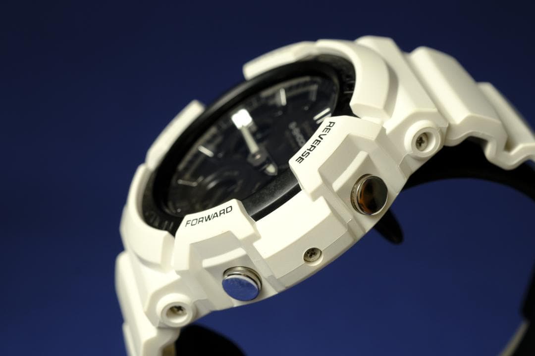 【良品】G-SHOCK GAW-100B 電波ソーラー／ビッグケース (131)