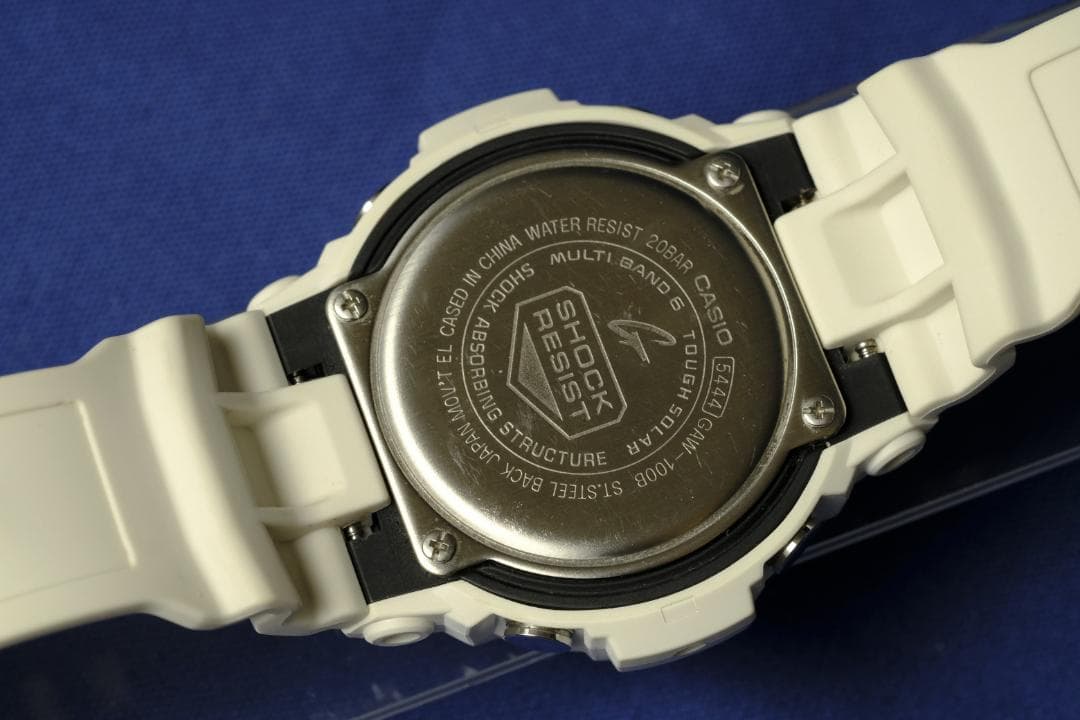 【良品】G-SHOCK GAW-100B 電波ソーラー／ビッグケース (131)