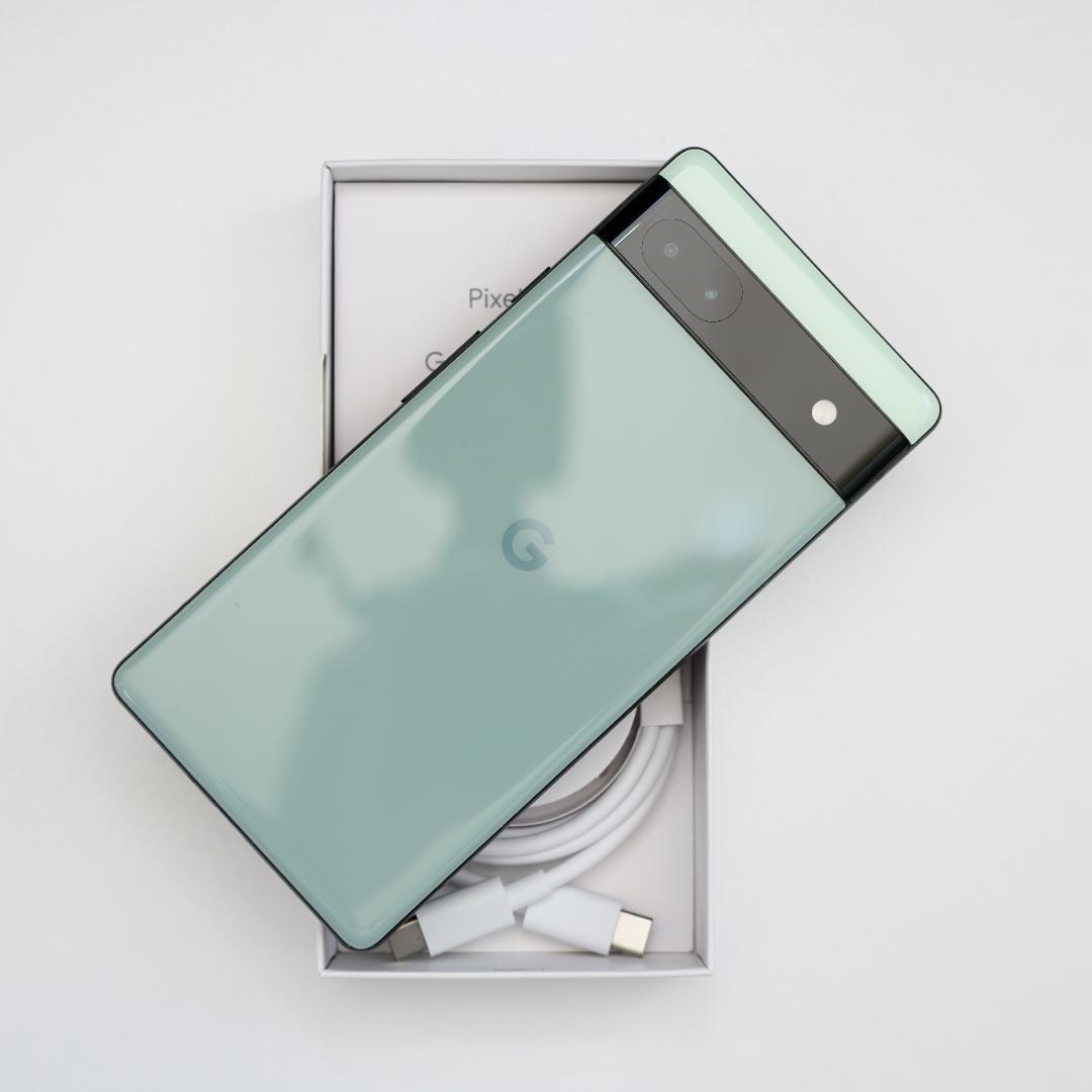 【美品】google Pixel 6a セージ