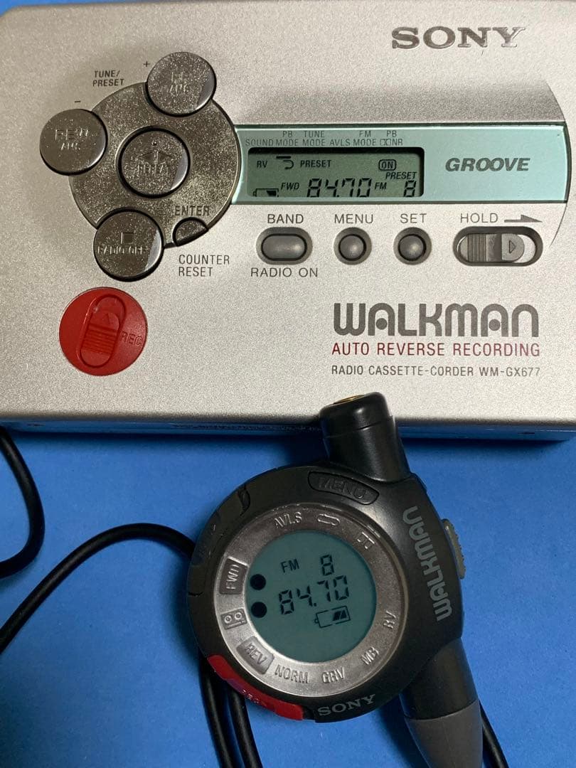SONYウォークマン　WM-GX677 カセットプレイヤー