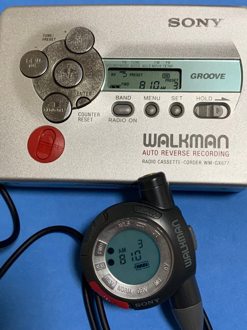SONYウォークマン　WM-GX677 カセットプレイヤー