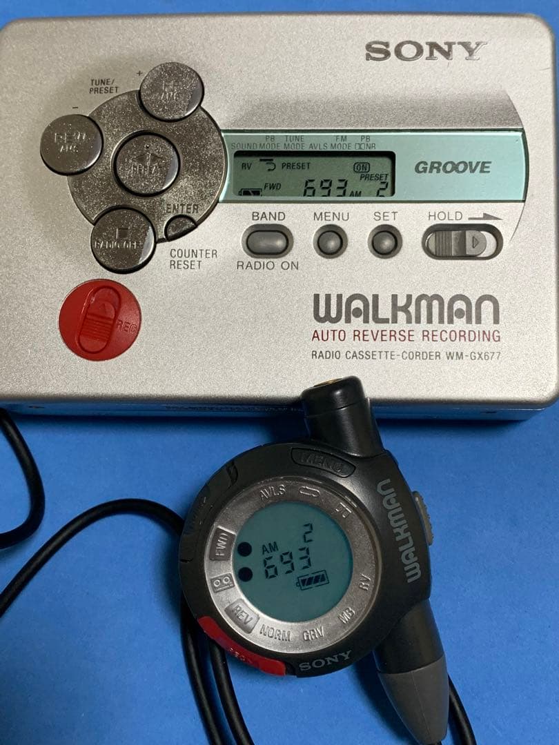 SONYウォークマン　WM-GX677 カセットプレイヤー