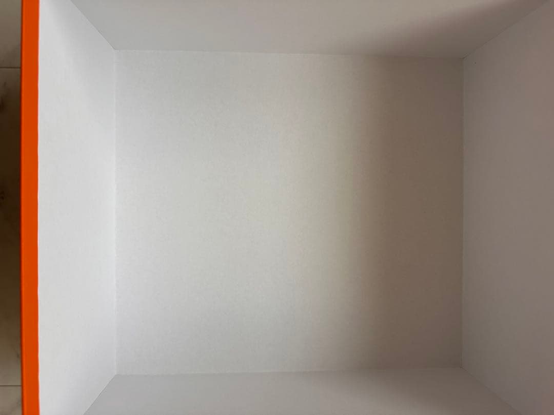 HERMES 空箱 ケリー28 オレンジ ボックス　1496