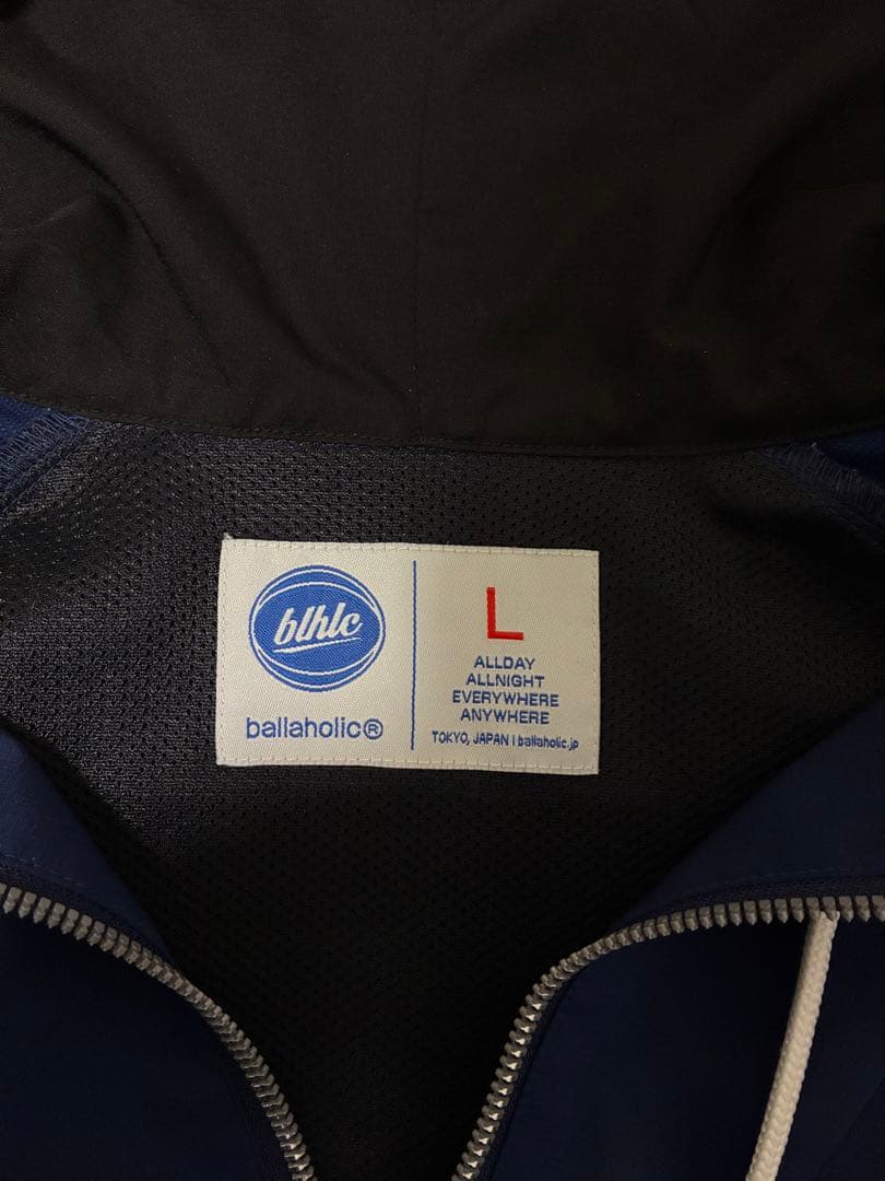 ballaholic ハーフジップ　ナイロンパーカー