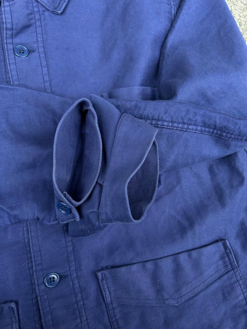 40s〜50s フレンチヴィンテージ　モールスキンカバーオール　ライトウェイト