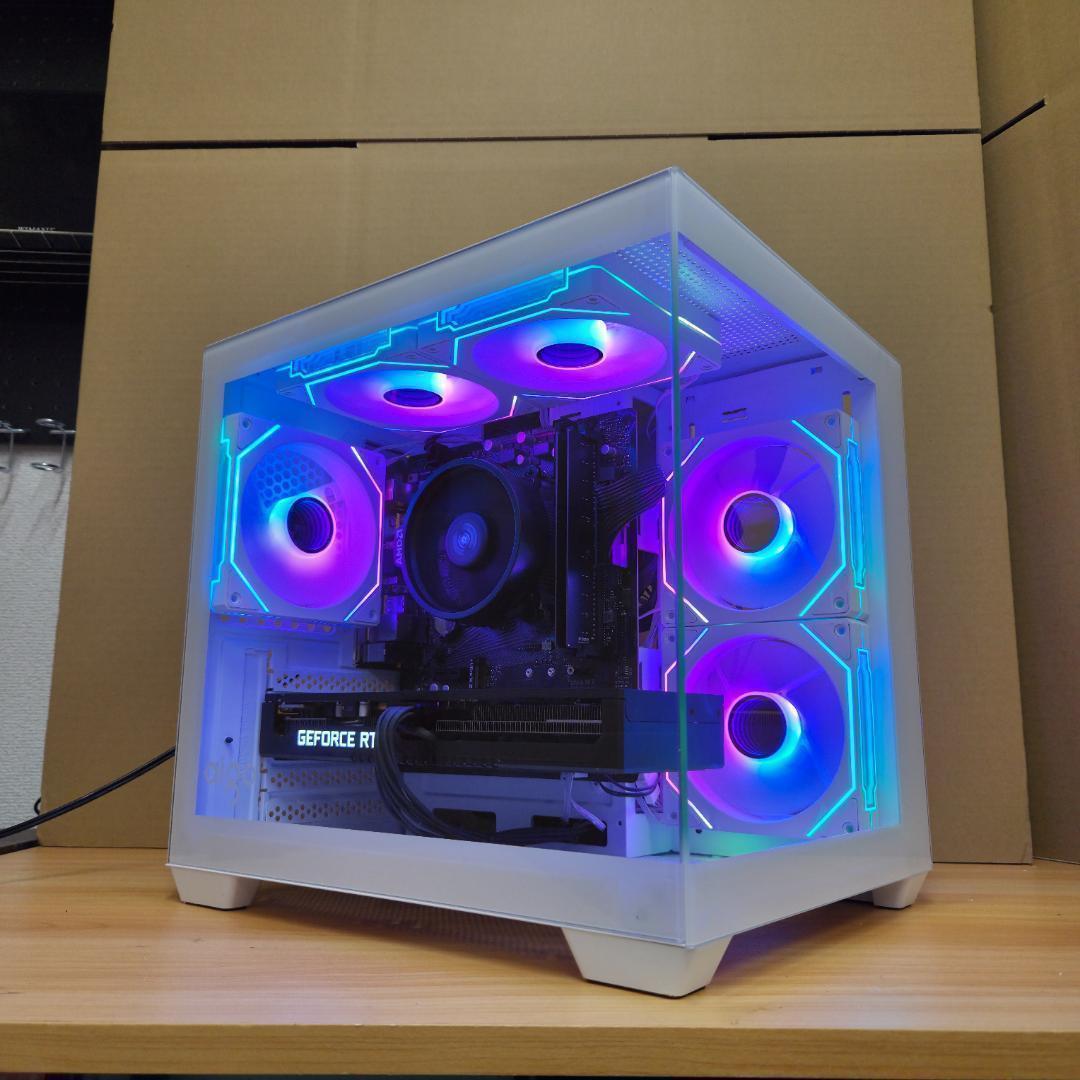 新品ケースゲーミングPC★RTX4060/Ryzen 7/SSD 512GB