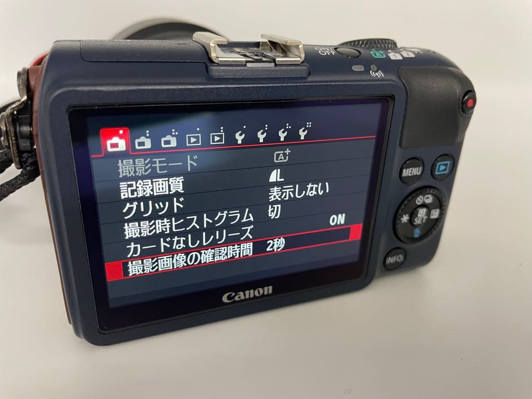puri 【極美品】Canon EOS M2 ミラーレスカメラ 望遠レンズ