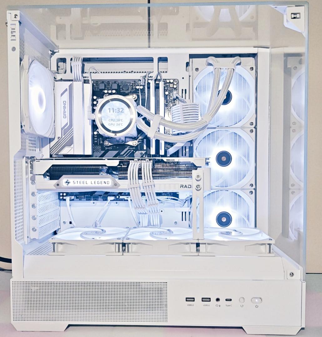 【新品】高性能ゲーミングPC RX9070XT Ryzen7 9800X3D