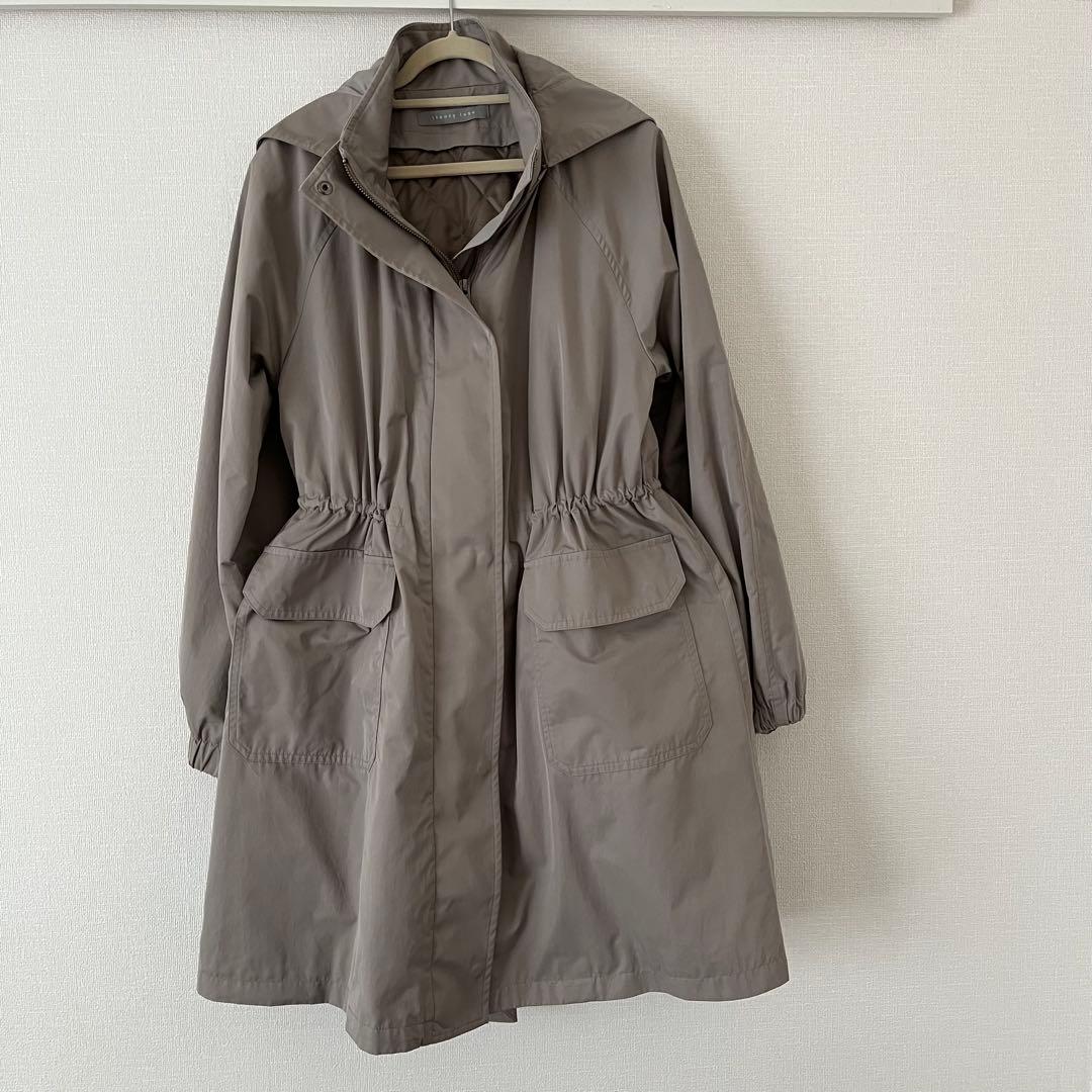 theoryluxe カーキ色 フード付きモッズコート　38