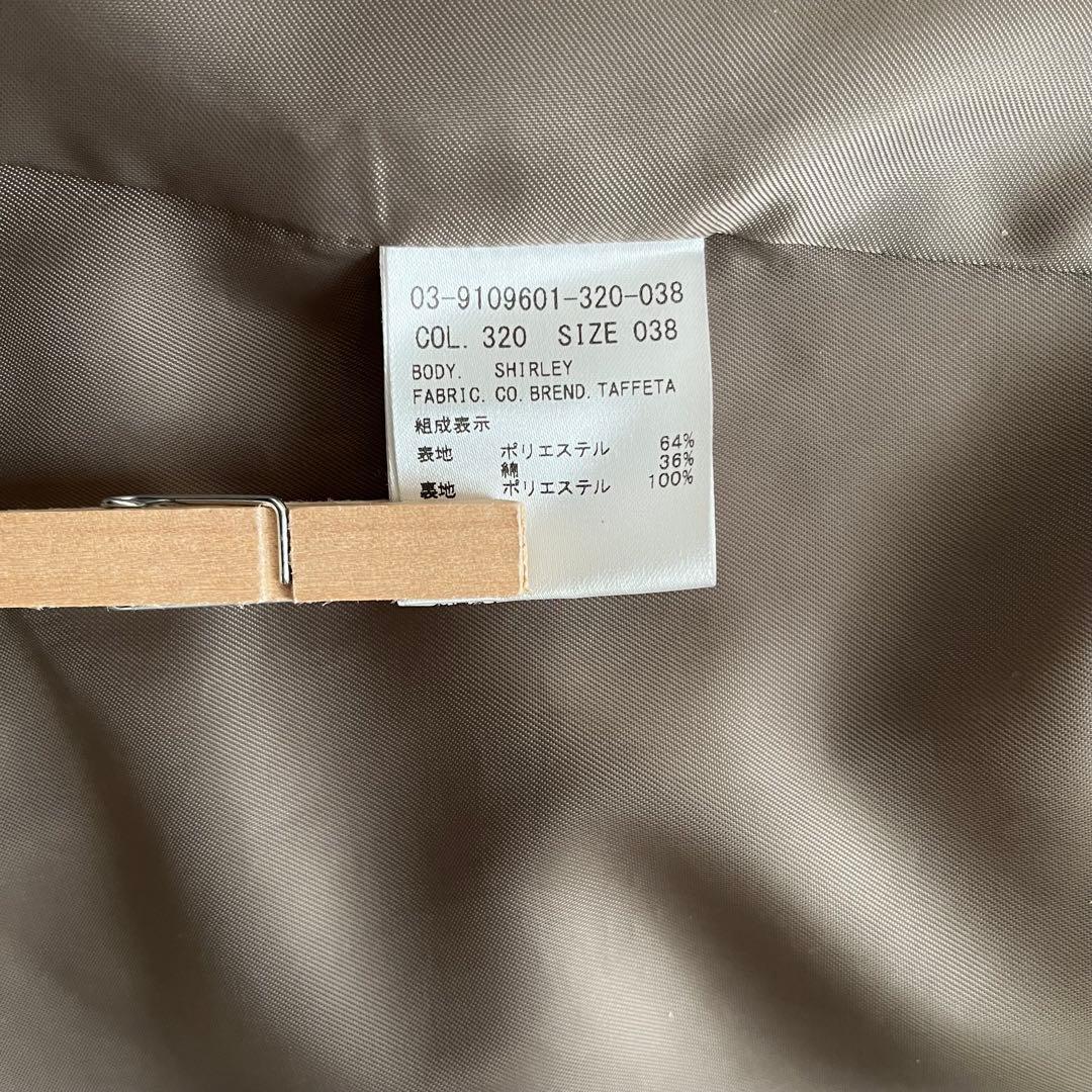 theoryluxe カーキ色 フード付きモッズコート　38