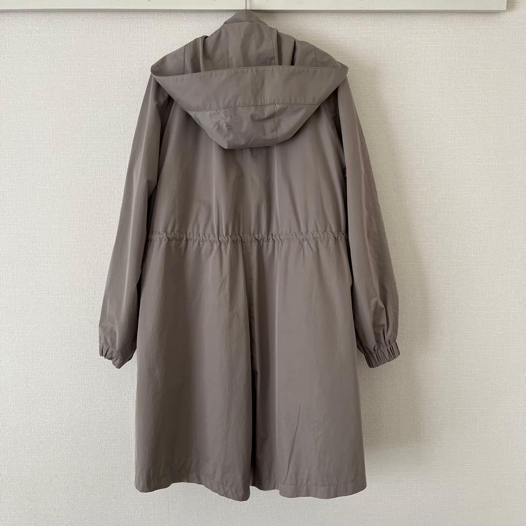 theoryluxe カーキ色 フード付きモッズコート　38
